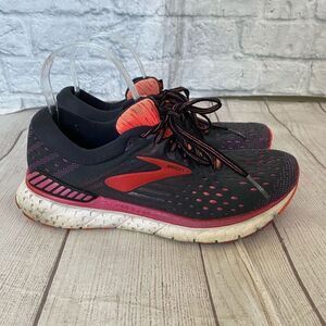 Brooks transcend women 8.5 running shoes with tie laces